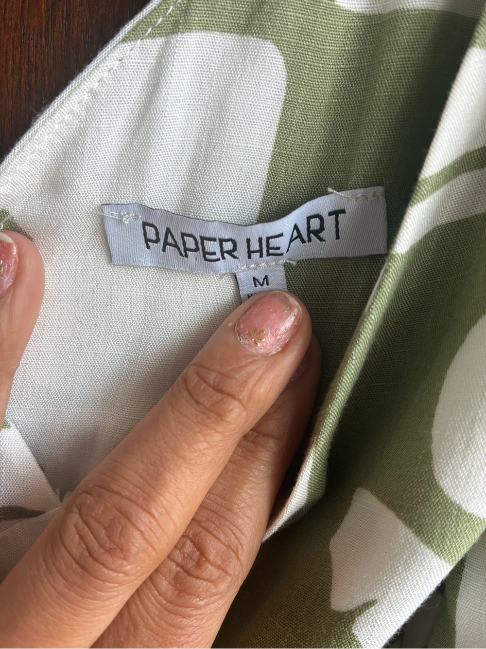 Paper Heart Tropical Print Maxi Dress Size Medium - Picture 4 of 7